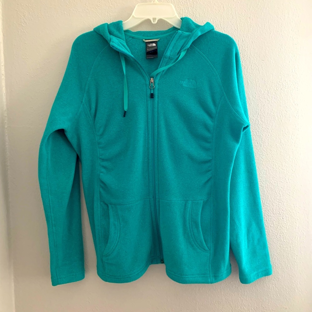 The North Face Fleece Zippered Hoodie (Medium)